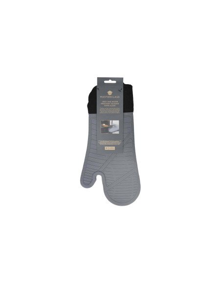 MasterClass grey silicone oven mitt