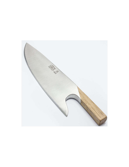 Güde THE KNIFE cuchillo de cocinero 26cm diseño único mango de roble