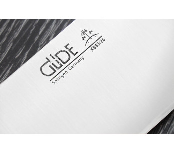 Güde THE KNIFE chef ' s knife 26cm unique design oak handle 2