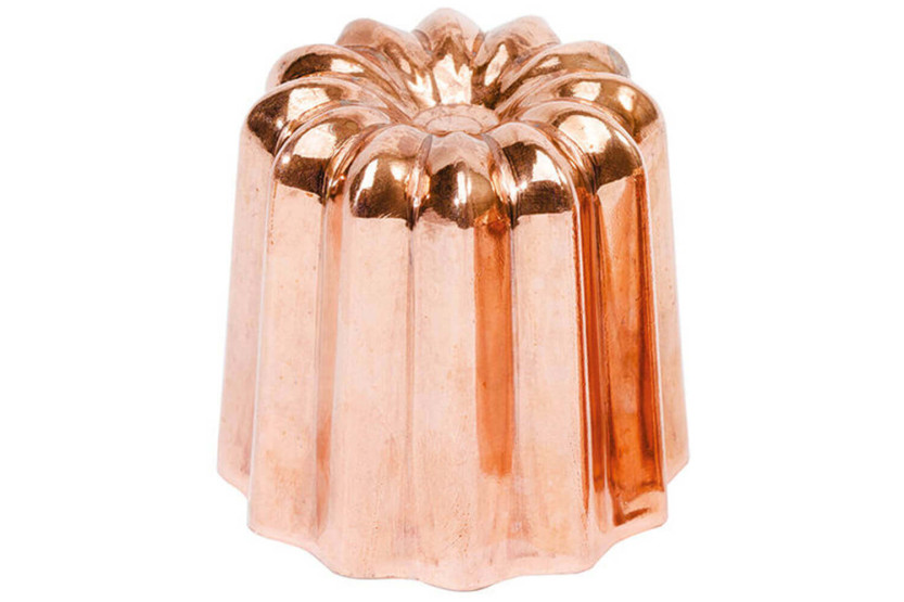 Copper fluted mould Ø55mm