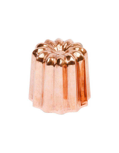 Copper fluted mould Ø55mm