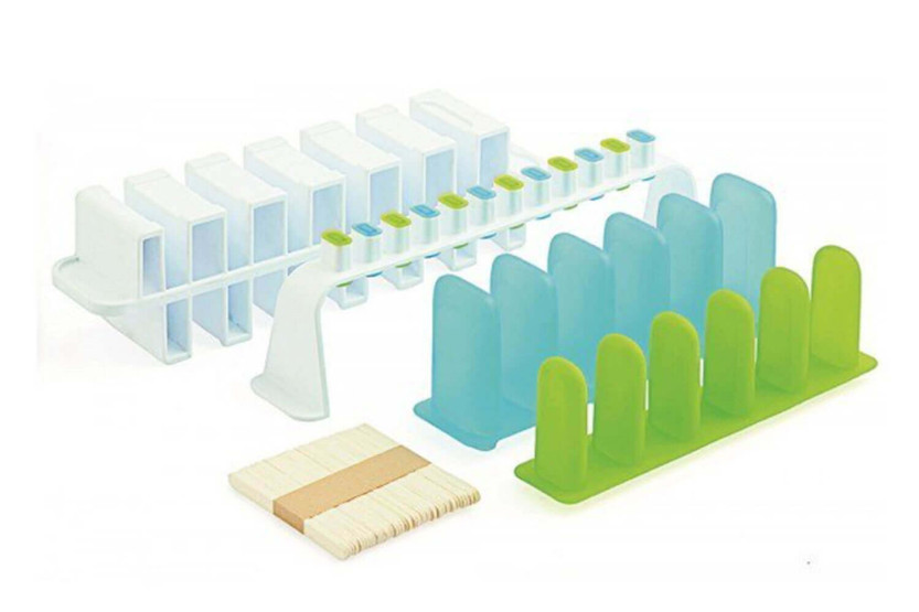 Kit de moldes para helados L'Italiano Silikomart - 2 moldes de silicona y 2 soportes sintéticos