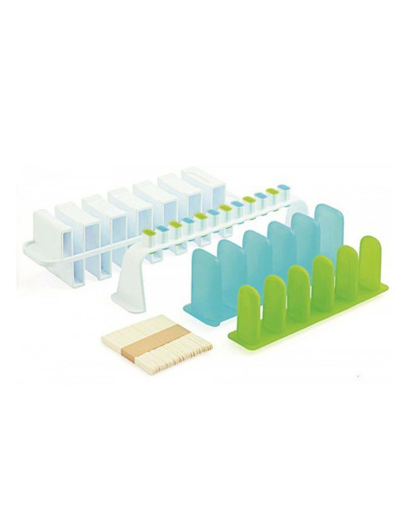 L'Italiano Silikomart isformsæt - 2 silikoneforme og 2 syntetiske støtter