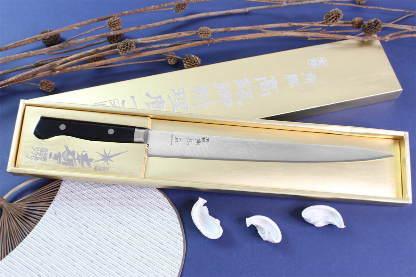 Shimomura TU-9000 27cm japanilainen yanagiba veitsi