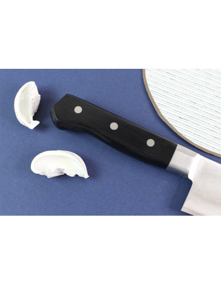 Coltello da chef giapponese Shimomura TU-9000 da 24 cm