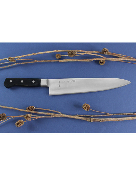 Coltello da chef giapponese Shimomura TU-9000 da 24 cm