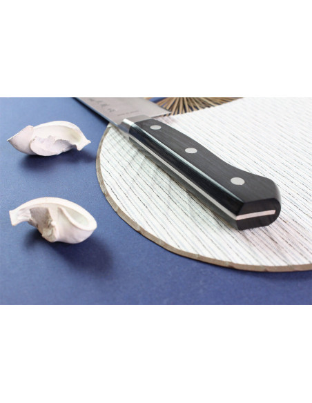 Shimomura TU-9000 17cm Japans santoku mes