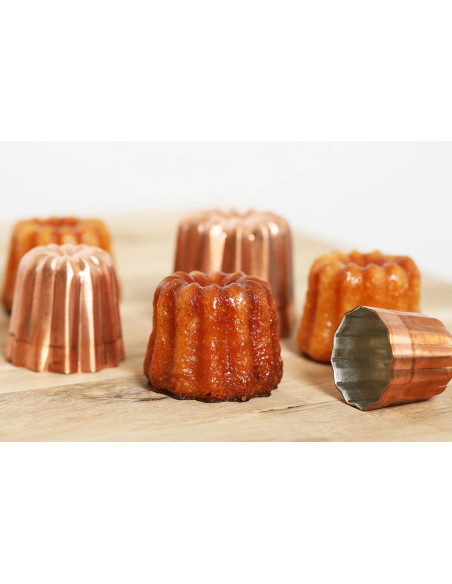 De Buyercopper räfflad gjutform diameter 35mm