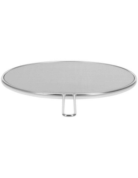 18/10 stainless steel splashproof lid ø34cm with handle