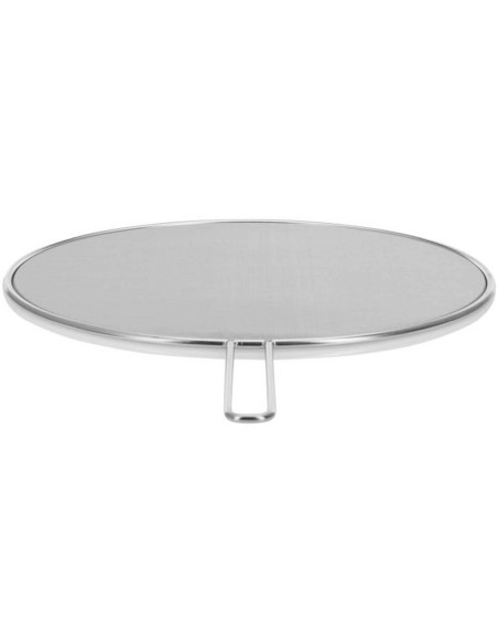 Sprutsikkert lokk i 18/10 rustfritt stål ø29 cm med håndtak