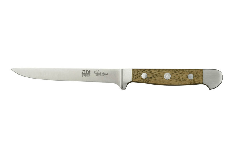 Güde Alpha Chêne Cuchillo deshuesador flexible de acero forjado de 13 cm