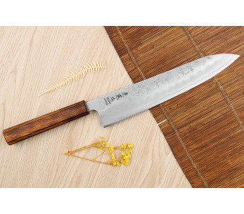 Wusaki Yoshi G3 honoki japanilainen kokkiveitsi 24cm 2