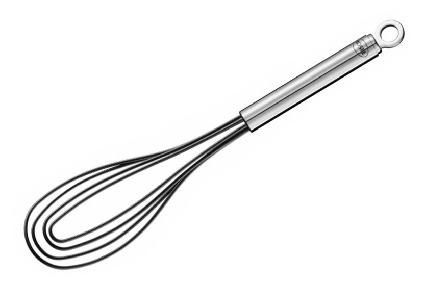 Rösle platt visp i silikon 27cm