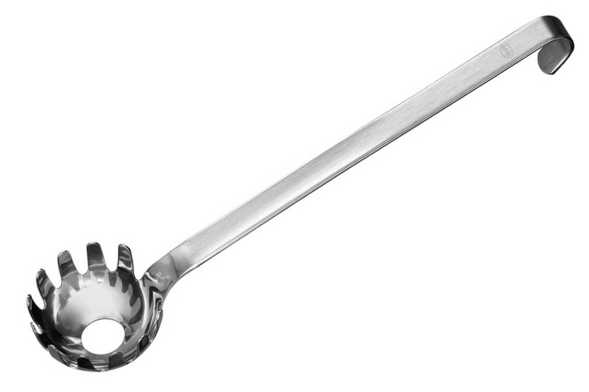 Rösle spaghettisleiv i rustfritt stål med krok 29,5 cm