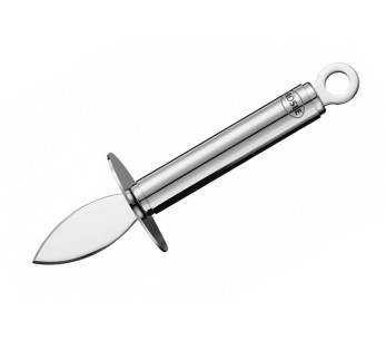 Faca para ostras Rösle com proteção em aço inoxidável 18cm