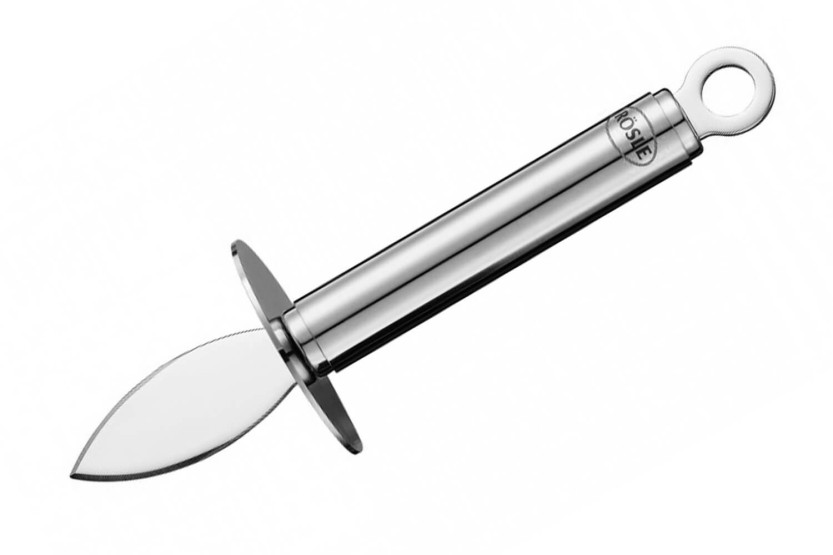 Rösle Austernmesser mit Edelstahlschutz 18cm