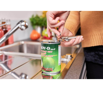 Apriscatole Rösle in acciaio inox con pinza 2