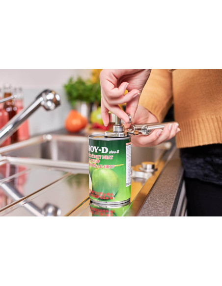 Abrelatas de acero inoxidable Rösle con alicates