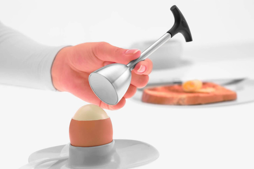 Rösle egg toque in stainless steel