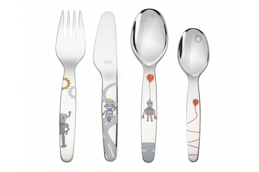 Children's cutlery Rösle Small stainless steel robot