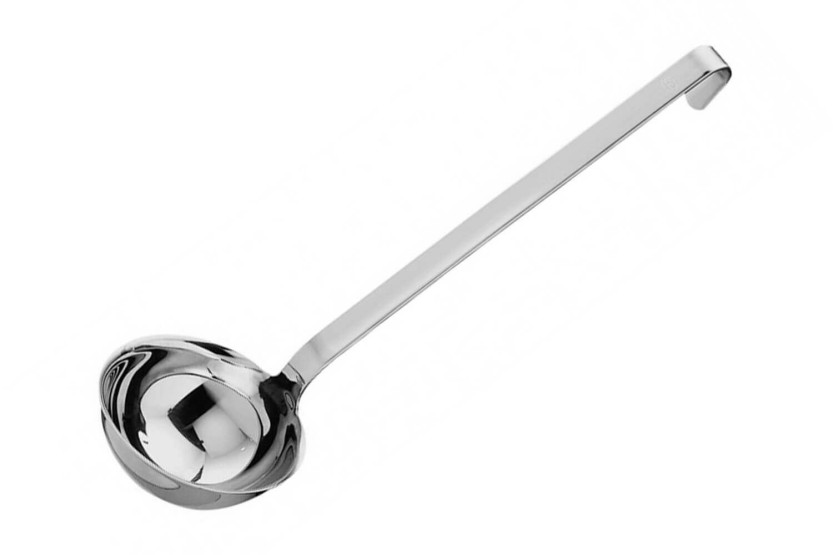 Rösle 12cl ruostumattomasta teräksestä valmistettu kauha koukulla - Halkaisija 8cm