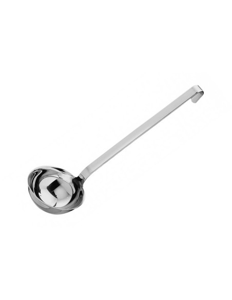 Rösle 12cl cucharón de acero inoxidable con gancho - Diámetro 8cm