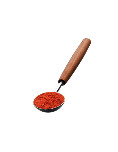 Sæt med 3 Triangle Sense måleskeer i 18/10 rustfrit stål med håndtag i blommetræ