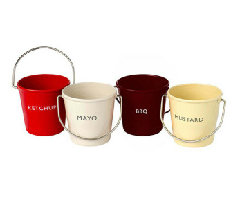 Set van 4 Eddington specerijenemmers