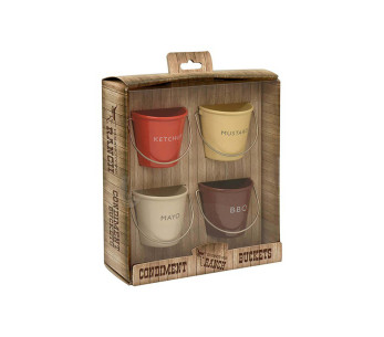 Juego de 4 cubos para condimentos Eddington 2