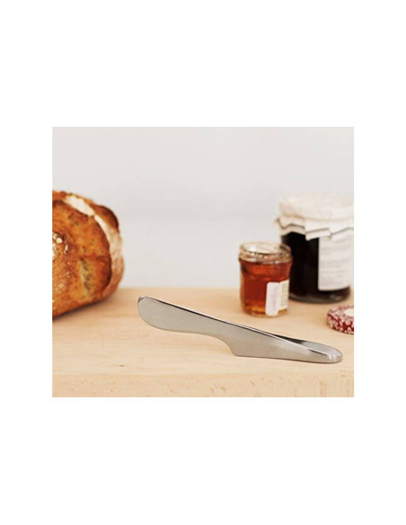 Bosign Knife Coltello spargitore d'aria in acciaio inox lucido 14 cm