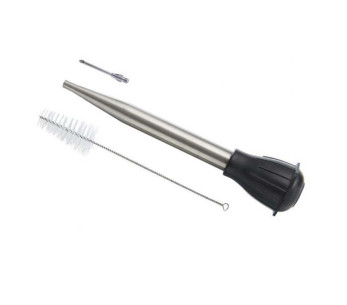 Saucen-/Bratenspritze mit Nadel und Stift
