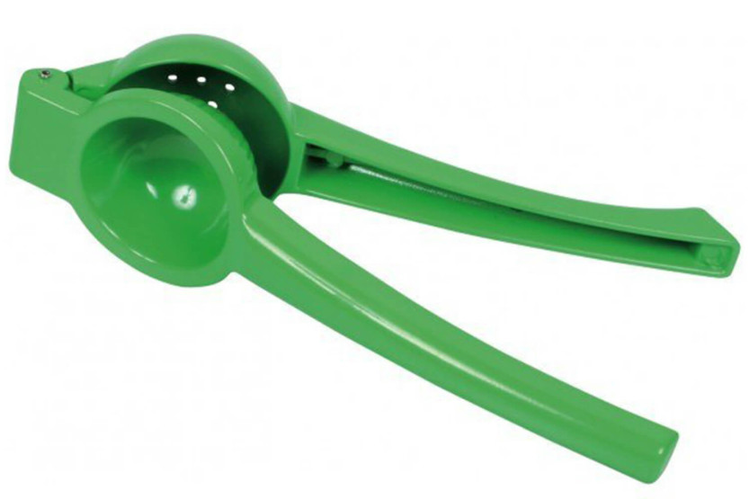 Exprimidor lacado verde