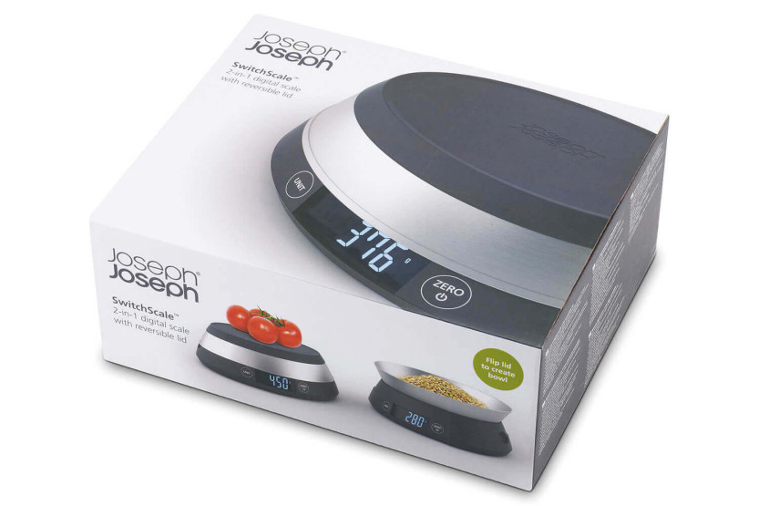 Joseph Joseph Switch Scale 2-in-1 digital scale with reversible surface