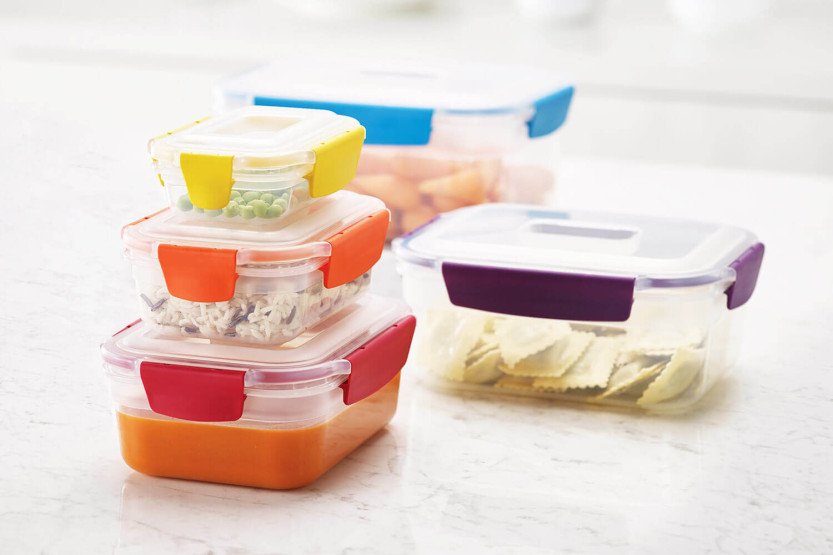 Set di 5 scatole portaoggetti Joseph Joseph Nest Lock multicolore
