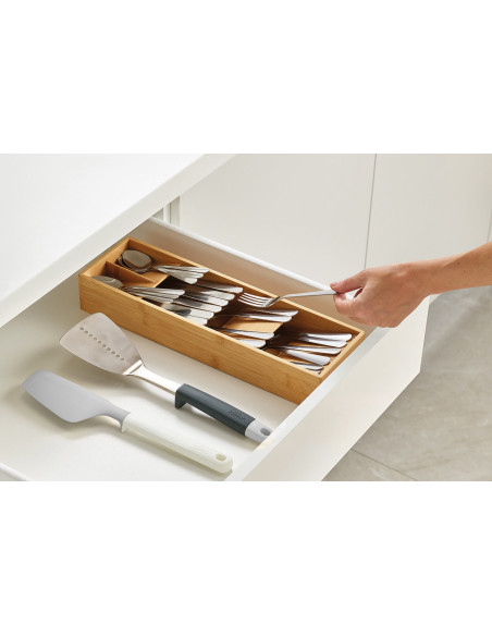 Range-couverts Joseph Joseph DrawerStore Bamboo compact