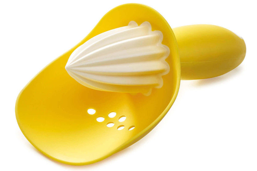 Juicer Joseph Joseph Catcher yellow with seed catcher