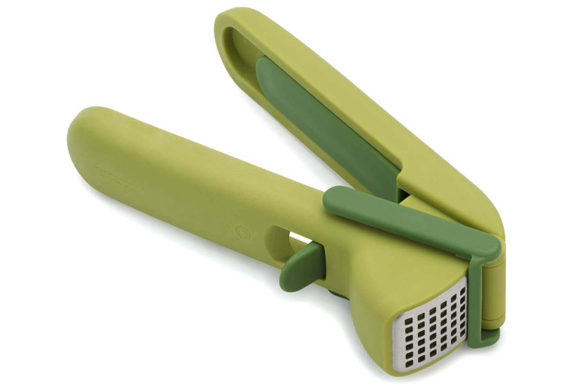 Joseph Joseph CleanForce groene knoflookpers met wisser