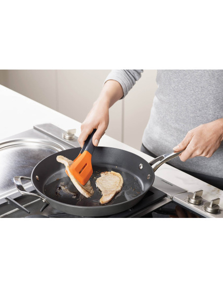 Joseph Joseph Turner Pinze in silicone grigio e arancione