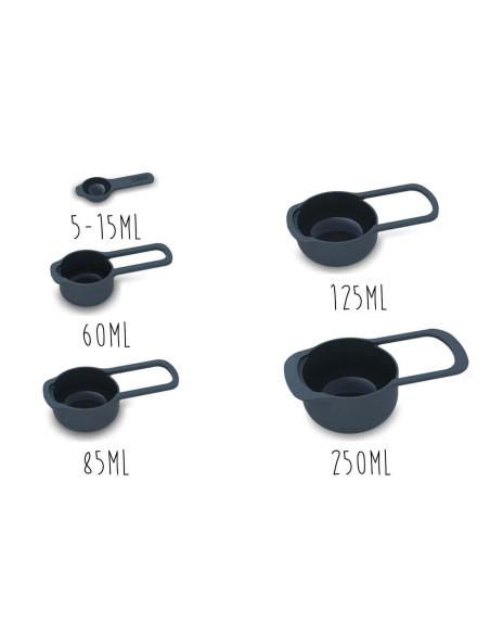 Conjunto de 9 taças/pratos/participantes de aço inoxidável Joseph Joseph Nest 100 encaixáveis