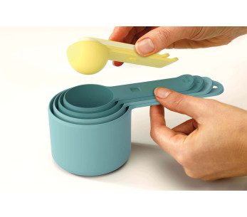 Set om 8 Nest Measures opal Joseph Joseph köksmått, nestable 2