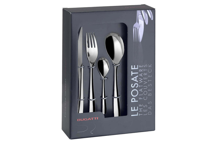 set di posate Bugatti Preludio da 24 pezzi