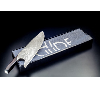 Güde THE KNIFE cuchillo de cocinero 21cm Damasco y diseño 2