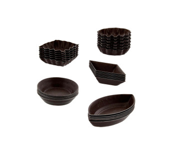 Caixa de 30 petits-fours antiaderentes Gobel - 5 formas