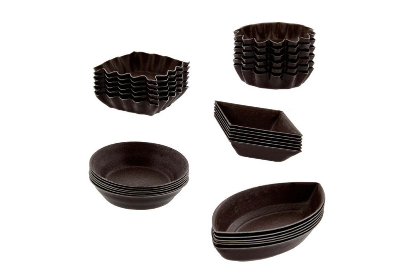 Caja de 30 petits-fours Gobel antiadherentes - 5 formas