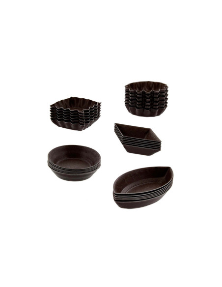 Caja de 30 petits-fours Gobel antiadherentes - 5 formas