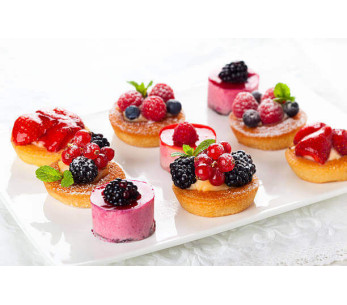 Caixa de 30 petits-fours antiaderentes Gobel - 5 formas 2