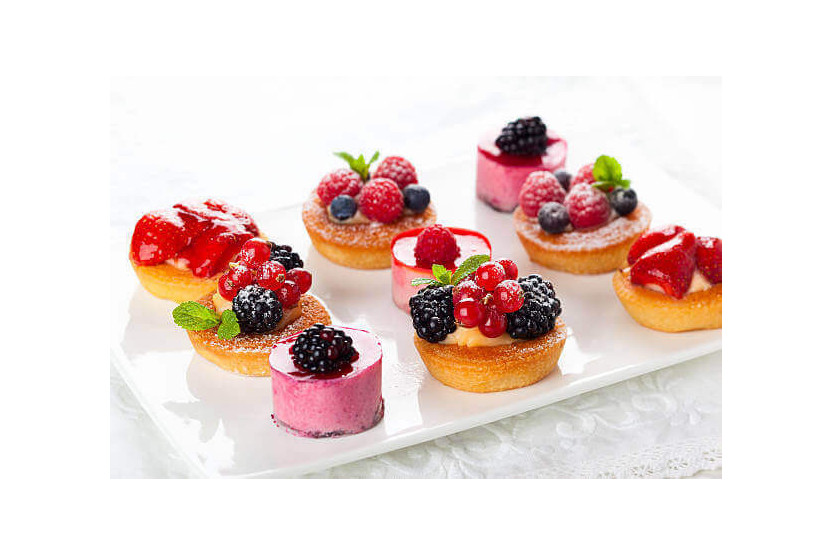 Caja de 30 petits-fours Gobel antiadherentes - 5 formas
