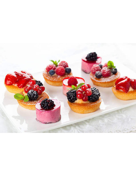 Caja de 30 petits-fours Gobel antiadherentes - 5 formas