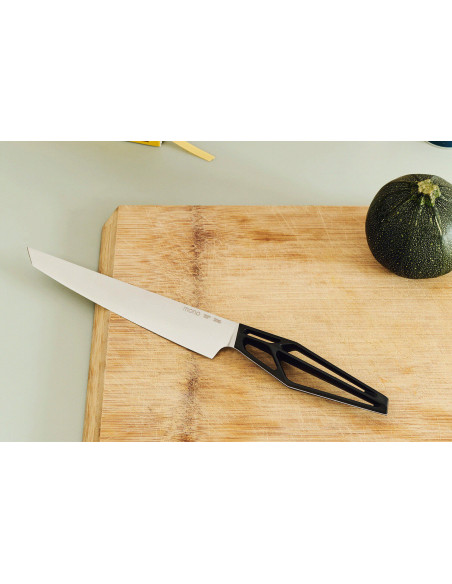 SK59 Cuchillo mono para cortar acero inoxidable Sandvik Mango de poliamida de 21 cm
