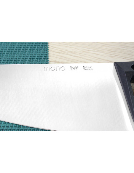 Kochmesser Mono SK59 Edelstahl Sandvik 17cm Polyamidgriff